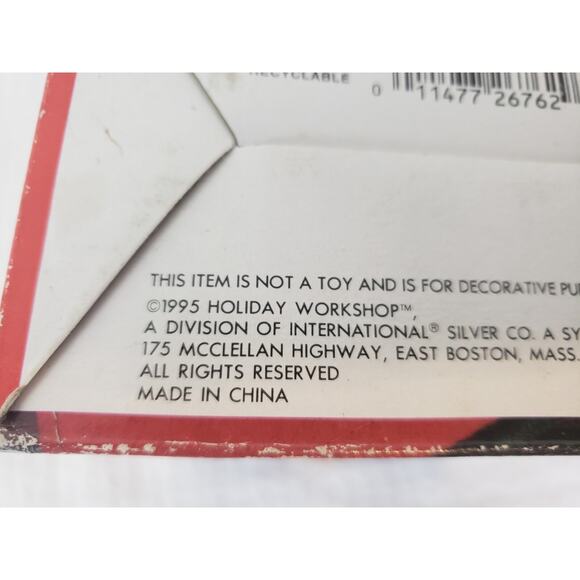 VTG Heavenly Hannah 1995 Christmas Follies Sue Dreamer Stocking Holder Holiday - Picture 9 of 9